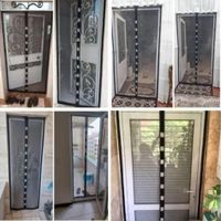 تولید انواع پرده توری و طلقی آهن ربایی مغناطیسی|پرده، رانر، رومیزی|تهران, عبدل‌آباد|دیوار