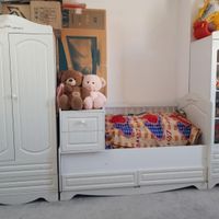 تخت نو و تشک|تخت و صندلی بچه|ساوه, |دیوار