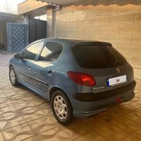 پژو 206 تیپ ۵، مدل ۱۳۹۶ آبی اقیانوسی متالیک|خودرو سواری و وانت|اردبیل, |دیوار