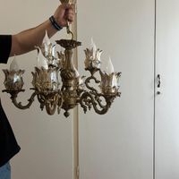 لوستر برنجی،استفاده نشده|لوستر و چراغ آویز|تهران, شهرآرا|دیوار