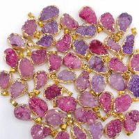 رز کوارتز صورتی و آبی roze quartz آبکاری طلا|بدلیجات|تهران, آرژانتین|دیوار