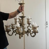 لوستر برنجی،استفاده نشده|لوستر و چراغ آویز|تهران, شهرآرا|دیوار