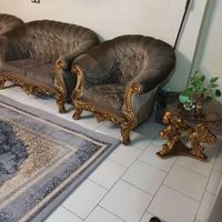 مبلمان 7نفره همراه 3تا میز و3عددکوسن|مبلمان خانگی و میز عسلی|تهران, امام حسین(ع)|دیوار