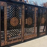 درب فلزی درب فرفورژه|مصالح و تجهیزات ساختمان|شیراز, دوکوهک|دیوار