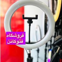 رینگلایت قطر ۲۶ سه حالته با پایه و کارت گارانتی|دوربین عکاسی و فیلم‌برداری|تهران, بازار|دیوار