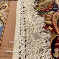 فرش دستباف ۶۰ رج دستبافت چله و گل ابریشم|فرش|تهران, ارم|دیوار