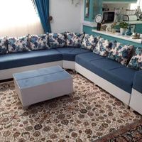 مبل راحتی الـ+خوش نشین/لوکس.متریال بالاطول عمربالا|مبلمان خانگی و میز عسلی|تهران, شهرک شریفی|دیوار