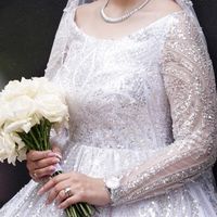 لباس عروس عربی سایز ۳۸تا۴۲ مزون دوزی|لباس|تالش, هشتپر|دیوار