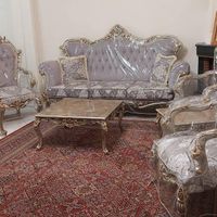 مبل استیل ۷ نفره چوب راش( نو)|مبلمان خانگی و میز عسلی|تهران, دروازه شمیران|دیوار