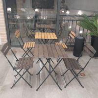 میز وصندلی تاشو کافه رستوران حیاط تراس و ویلا|میز و صندلی غذاخوری|تهران, تجریش|دیوار
