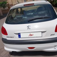 206 مدل 1400بی رنگ سفید|خودرو سواری و وانت|قم, پردیسان|دیوار