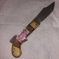 چاقوی کلکسیونی عتیقه|اشیای عتیقه|یاسوج, |دیوار
