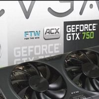 کارت گرافیک EVGA GTX 750 2GB|قطعات و لوازم جانبی رایانه|تهران, میدان حر|دیوار