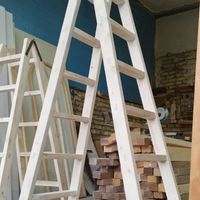نردبان چوبی،تخت سنتی،مبل،چهار پایه،کرسی|ابزارآلات|تهران, اندیشه (شهر زیبا)|دیوار