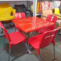 میز غذاخوری تاشو/ صندلی غذاخوری/ناهارخوری/ فست فود|میز و صندلی غذاخوری|تهران, صادقیه|دیوار