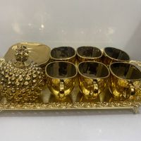 فنجان و نعلبکی طلایی|ظروف سرو و پذیرایی|اصفهان, احمدآباد|دیوار