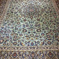 فرش دستباف ۱۲ متری کاشان بژ کرم دستبافت سینا|فرش|تهران, مولوی|دیوار