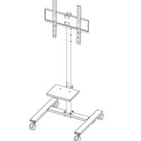 پایه ترولی چرخدار ایستاده تلویزیون ۳۲ اینچ تا ۶۵|تلویزیون و پروژکتور|تهران, مرزداران|دیوار