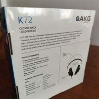 هدفون حرفه‌ای گیمینگ AKG K72|کنسول، بازی ویدئویی و آنلاین|تهران, قلهک|دیوار