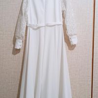 لباس مجلسی سفید در حد نو|لباس|کردکوی, |دیوار