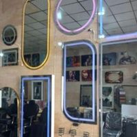 نور مخفی آینه سانبلاس دار|آرایشگاه و سالن‌های زیبایی|قم, توحید|دیوار