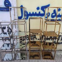 استند قفسه فلزی ویترین کنار سالنی مکعبی|صنایع دستی و سایر لوازم تزئینی|تهران, حسن‌آباد باقرفر|دیوار