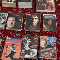 مجلات سینمایی و ادبی و فیلمهای  VHS|کتاب و مجله ادبی|تهران, آهنگ|دیوار