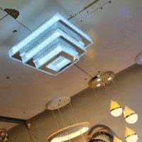 لوستر مدرن سقفی کوتاه وبلند ۴حالت نور عمده|لوستر و چراغ آویز|بومهن, |دیوار