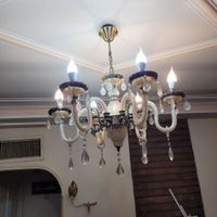 ۲عددلوسترکریستال وارداتی خیلی کم کارکرد|لوستر و چراغ آویز|تهران, خلیج فارس|دیوار