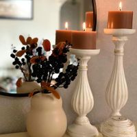 ست دکوری شمعدان  با گلدان بادکنکی مدرن|صنایع دستی و سایر لوازم تزئینی|تهران, ونک|دیوار