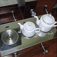سماور برقی 30 لیتری طرح ترک ضدزنگ تمام استیل|سماور، چای‌ساز، قهوه‌ساز|تهران, باغ فیض|دیوار