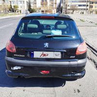 پژو 206 تیپ ۶، مدل ۱۳۹۰|سواری و وانت|تهران, جنت‌آباد جنوبی|دیوار