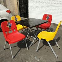 میز و صندلی پلاستیکی طرح زمرد (کارخانه تهران )|صندلی و نیمکت|تهران, نواب|دیوار
