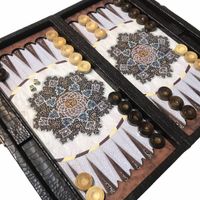 تخته نرد چرم کیفی (مدرن)|اسباب‌‌بازی|تهران, صادقیه|دیوار