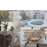 تزینات سنگی نرده سنگی صراحی ستون سرستون|مصالح و تجهیزات ساختمان|تهران, ابن بابویه|دیوار