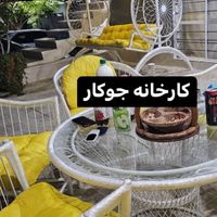 چتر پایه بغل کنار سایبان تاشو باغی تاب و میز صندلی|کوهنوردی و کمپینگ|تهران, آبشار|دیوار