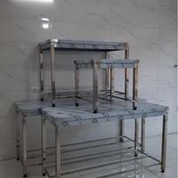 میزکار استیل سینک استیل پرسی ترولی ابچکان دیواری|کافی‌شاپ و رستوران|تهران, شهرک مسلمین|دیوار
