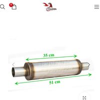 منبع اگزوز ۲.۵ اینچ تمام استیل بورلا borla pro xs|قطعات یدکی و لوازم جانبی|تهران, فرمانیه|دیوار