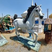 تندیس مجسمه اسب حیوانات آبنما المان شهری حوض|عمده‌فروشی|تهران, شهرک دانشگاه تهران|دیوار