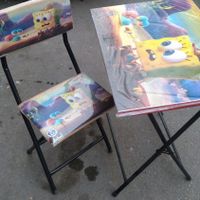 میز و صندلی های تحریر تاشو باکسدار وایت بردی جکدار|میز تحریر و کامپیوتر|تهران, شوش|دیوار