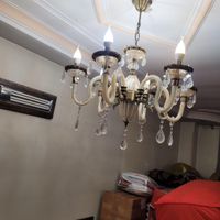 ۲عددلوسترکریستال وارداتی خیلی کم کارکرد|لوستر و چراغ آویز|تهران, خلیج فارس|دیوار