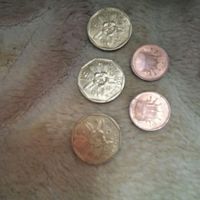 سکه خارجی|سکه، تمبر و اسکناس|کرج, درختی|دیوار