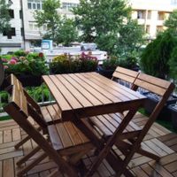 میز و صندلی و نیمکت منزل کافه و فست فود تاشو چوبی|صندلی و نیمکت|تهران, نواب|دیوار