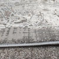 فرش ماشینی طرح فرانسه کهنه نما مدل وینتیج ترک طوسی|فرش|تهران, سیروس|دیوار