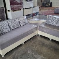 مبل راحتی الـ+خوش نشین/لوکس.متریال بالاطول عمربالا|مبلمان خانگی و میز عسلی|تهران, شهرک شریفی|دیوار