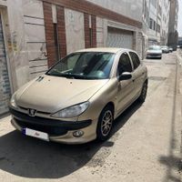 پژو 206 تیپ ۲، مدل ۱۳۸۳|خودرو سواری و وانت|تهران, استاد معین|دیوار