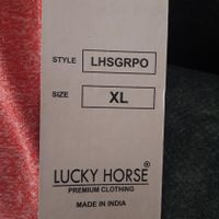 یک عدد تیشرت برند LUCKY HORSE سایز XL نو|لباس|تهران, مجیدیه|دیوار