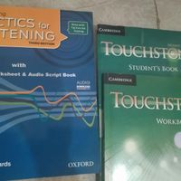 کتاب زبان touchstone و tactics for listening|کتاب و مجله آموزشی|تهران, شادآباد|دیوار