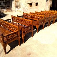 تخت سنتی ۶۰ ×۱۶۰ ، سه نفره|مبلمان خانگی و میز عسلی|کرج, شهریار|دیوار
