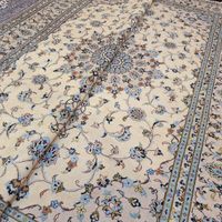 جفت قالی ۶ متری دستباف کاشان زمینه روشن|فرش|تهران, اکباتان|دیوار